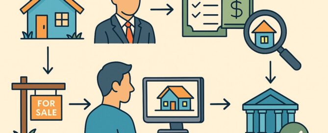 Ruta del proceso de compra de una propiedad